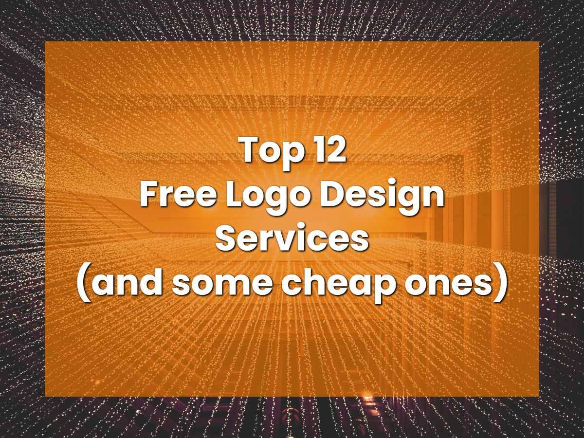 Top 12 Free Logo Design Services (and some cheap ones) | MyCompanyWorks